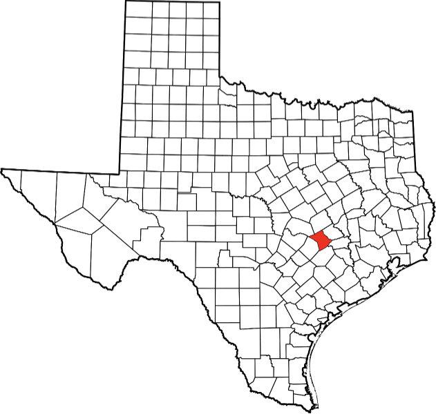 A picture displaying Lee County in Texas