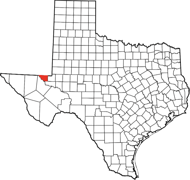 A photo of Loving County in Texas