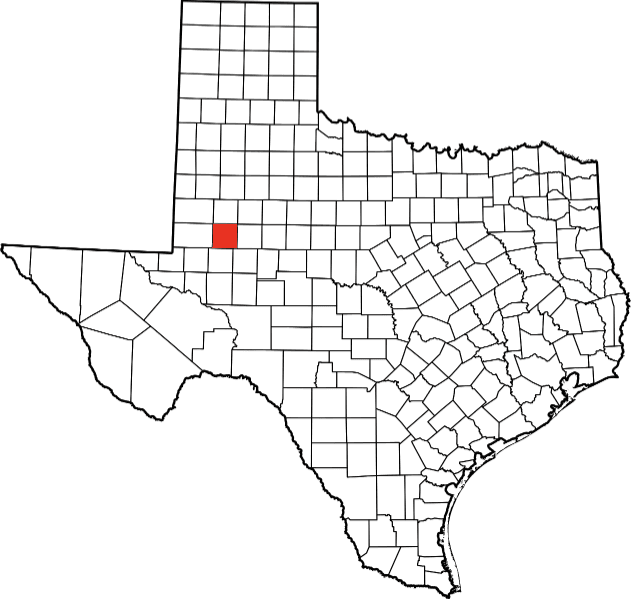 An image showing Martin County in Texas