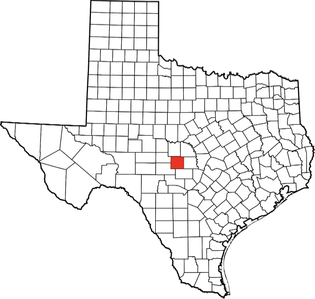 A picture displaying Mason County in Texas