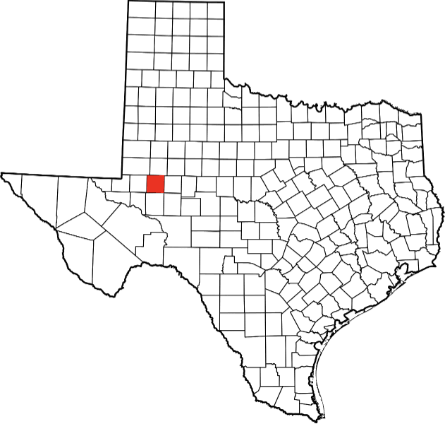A picture displaying Midland County in Texas