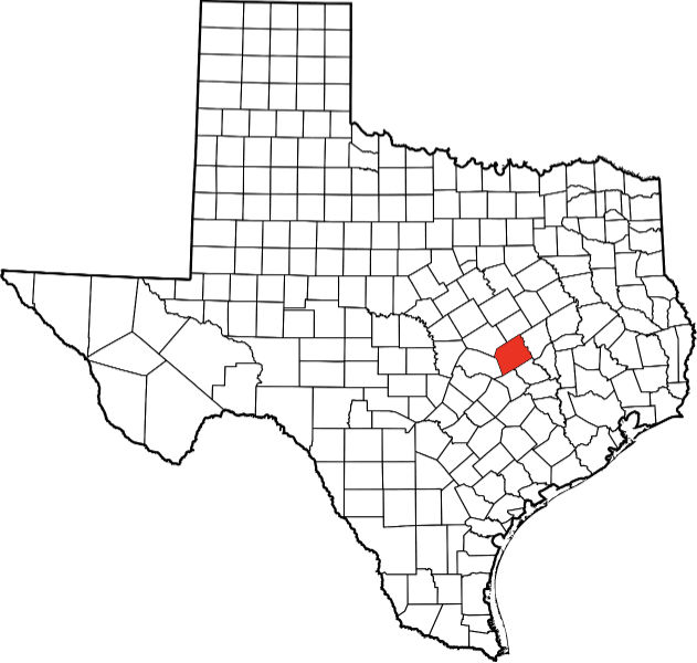 An image showing Milam County in Texas