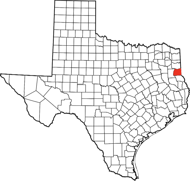 A picture displaying Panola County in Texas