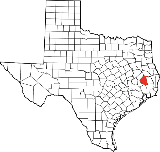 An image showing Polk County in Texas