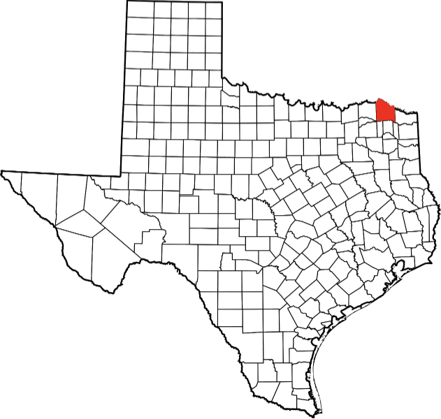 An image showing Red River County in Texas