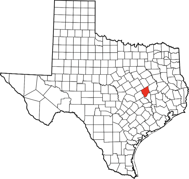 A photo of Robertson County in Texas