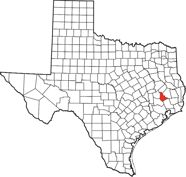 A picture displaying San Jacinto County in Texas