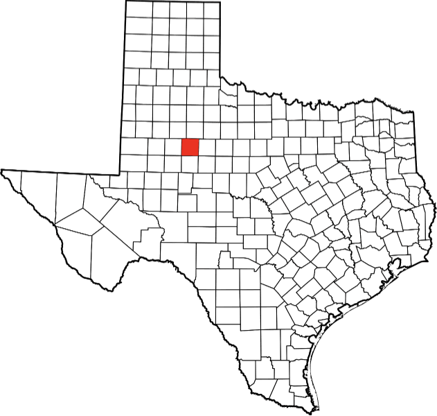 An image showing Scurry County in Texas