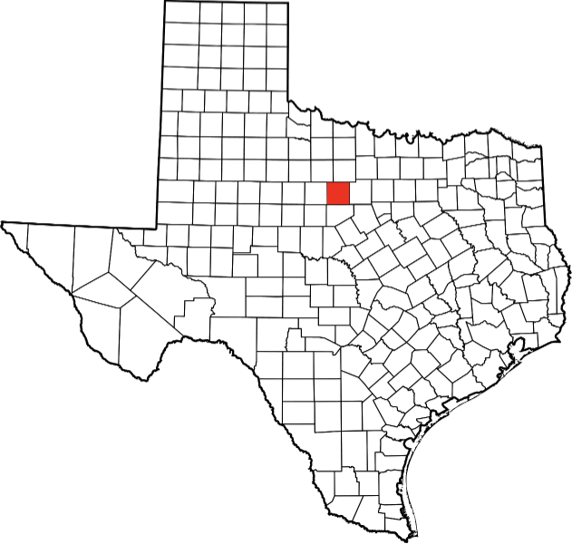 An image showing Stephens County in Texas