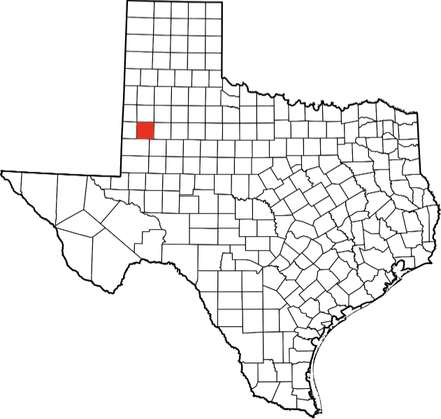 An illustration of Terry County in Texas