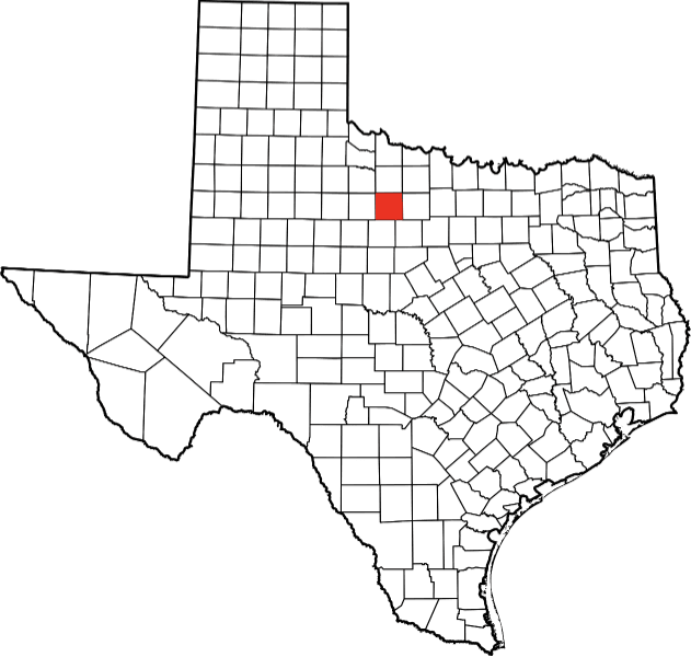 A photo of Throckmorton County in Texas