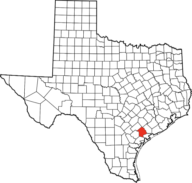 A picture displaying Victoria County in Texas