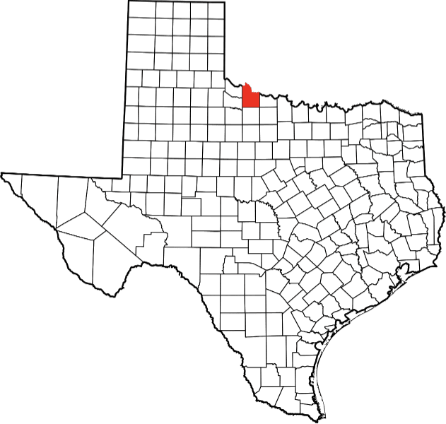 An image showing Wilbarger County in Texas