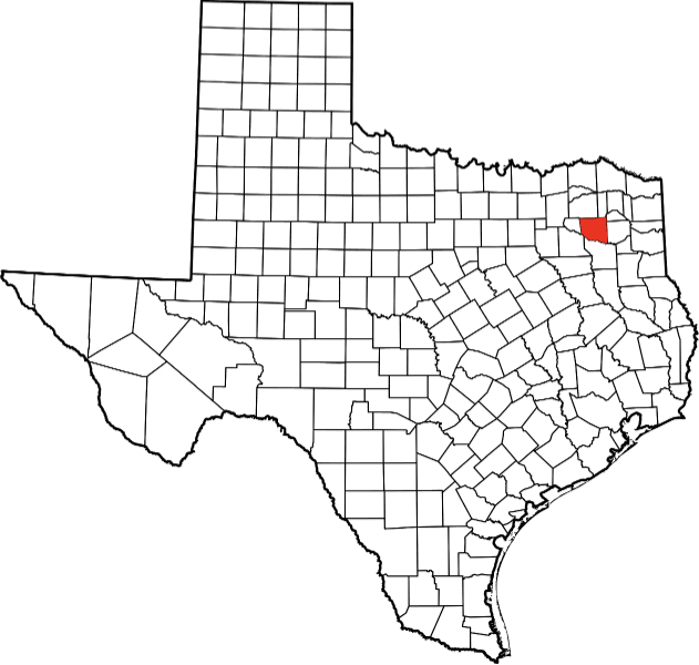 An image showing Wood County in Texas