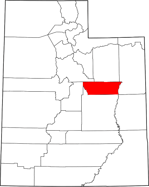 A picture displaying Carbon County in Utah