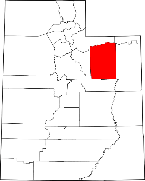An image showing Duchesne County in Utah
