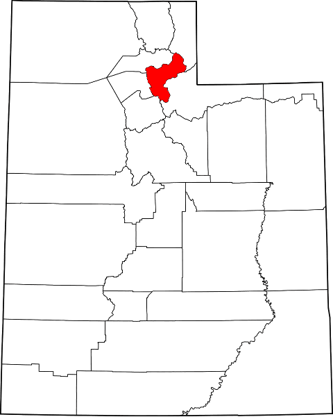 A picture displaying Morgan County in Utah