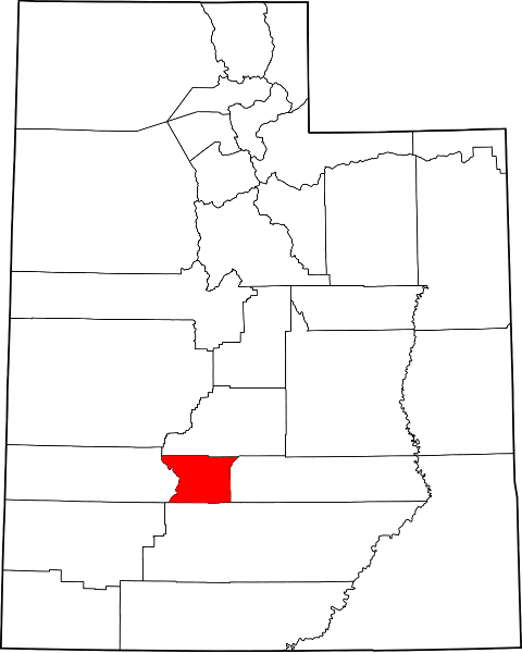 An image showing Piute County in Utah