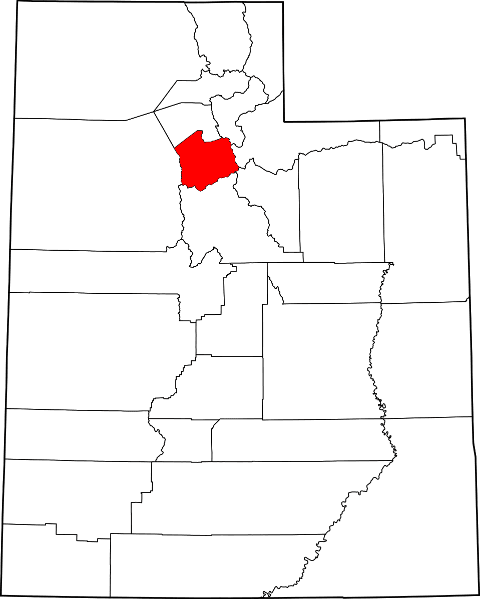 An image showing Salt Lake County in Utah