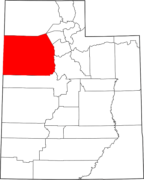 An image showing Tooele County in Utah