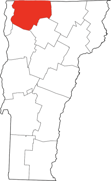 An image showing Franklin County in Vermont