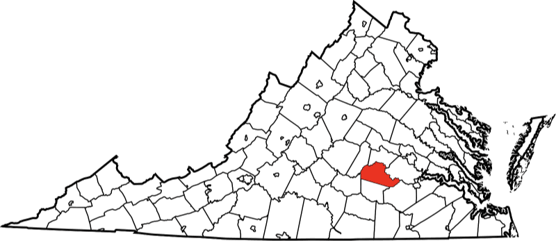 A photo of Amelia County in Virginia