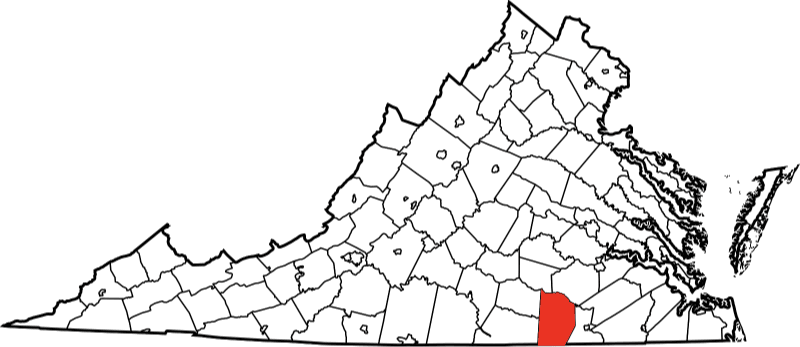 An image showing Brunswick County in Virginia