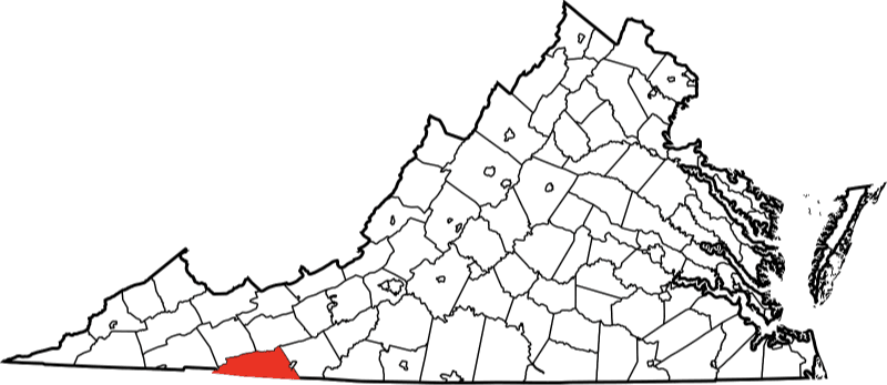An illustration of Greene County in Virginia