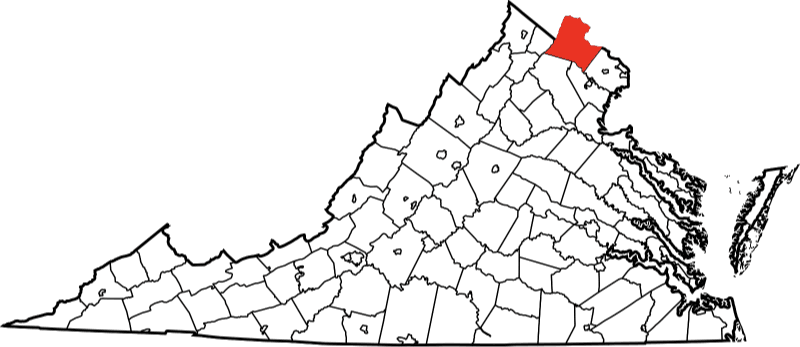 An image showing Louisa County in Virginia