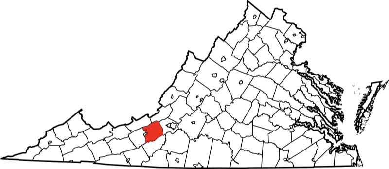 A photo of Nelson County in Virginia