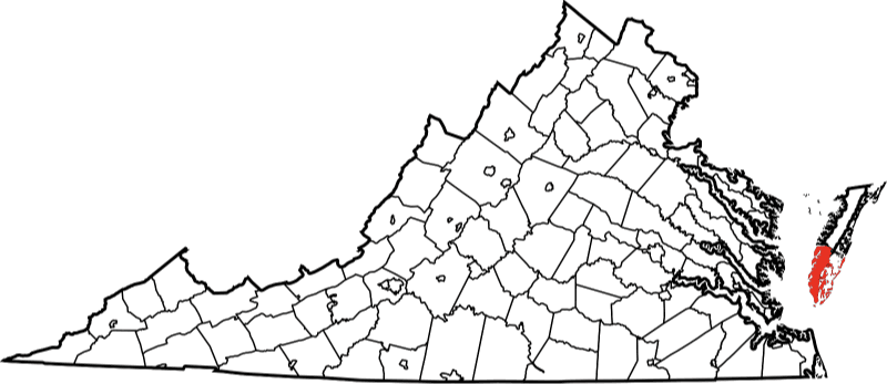 A photo of Northumberland County in Virginia