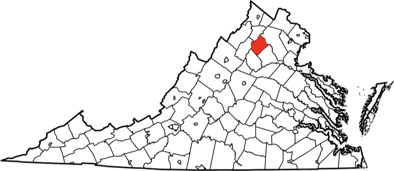 An illustration of Richmond County in Virginia