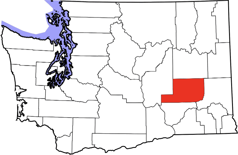A picture displaying Adams County in Washington
