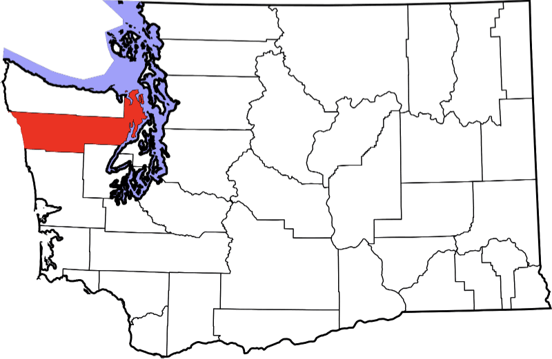 An illustration of Jefferson County in Washington