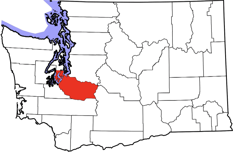 An image showing Pierce County in Washington