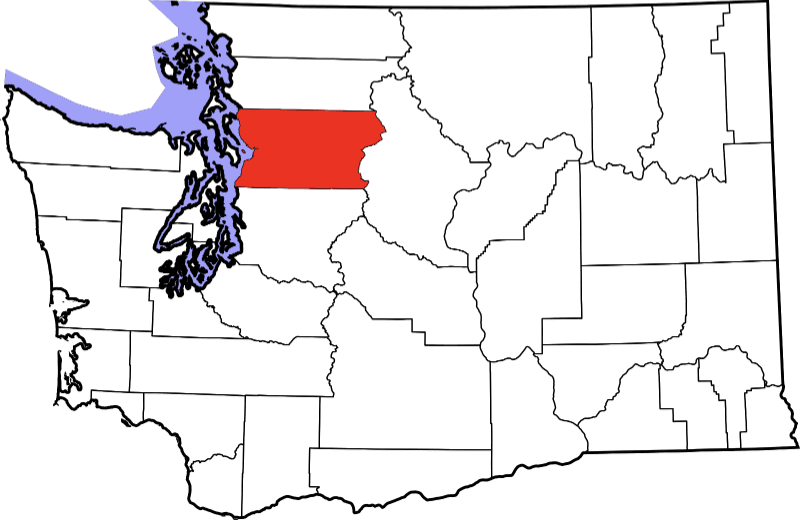 An illustration of Snohomish County in Washington