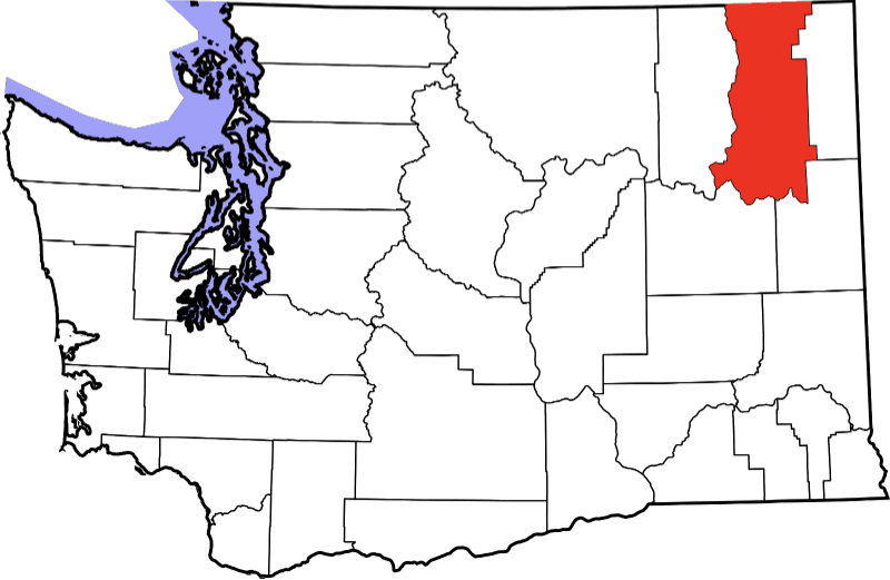 An image showing Stevens County in Washington