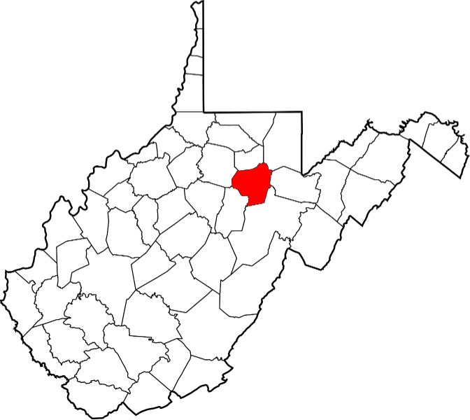 A photo of Barbour County in West Virginia