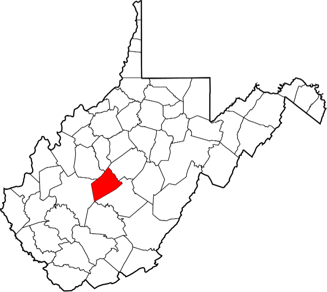 An image showing Clay County in West Virginia