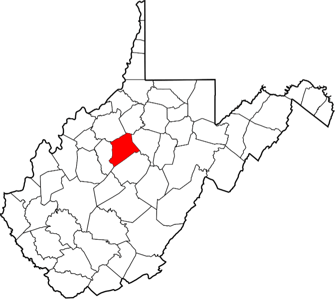 An image showing Gilmer County in West Virginia