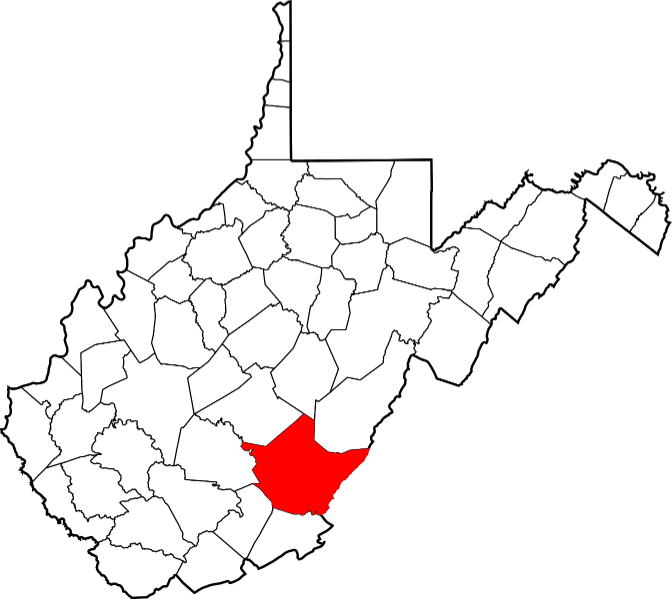 A picture displaying Greenbrier County in West Virginia