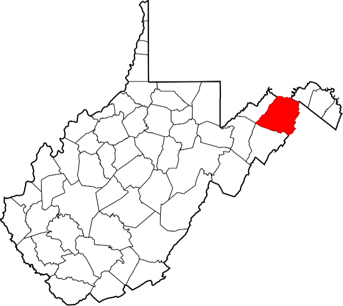A picture displaying Hampshire County in West Virginia