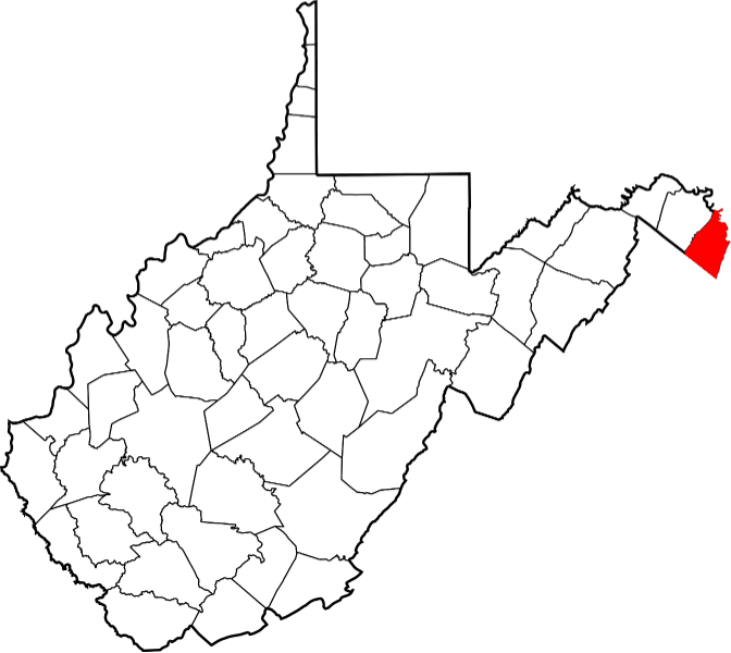 An illustration of Jefferson County in West Virginia