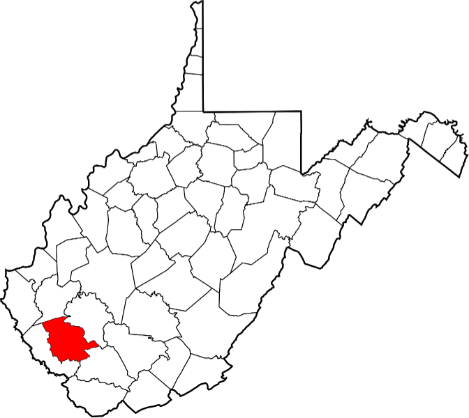 A photo of Logan County in West Virginia
