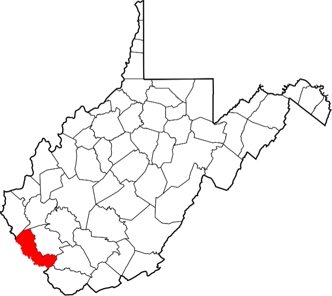 A photo of Mingo County in West Virginia