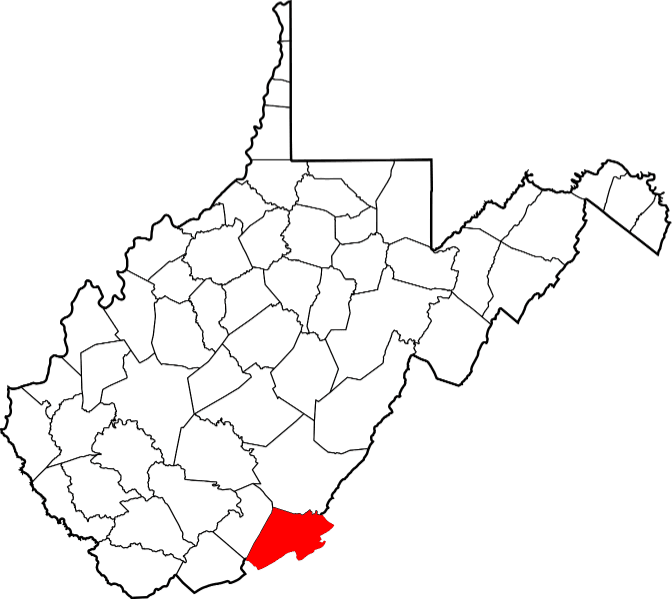 A photo of Monroe County in West Virginia