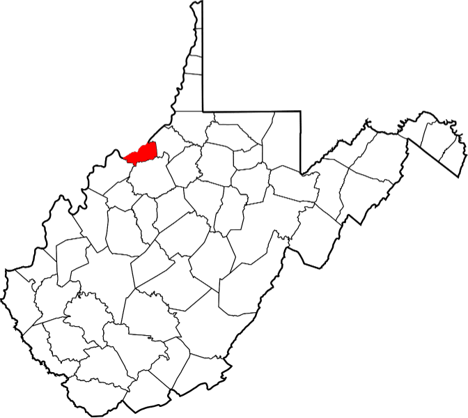 An image showing Pleasants County in West Virginia