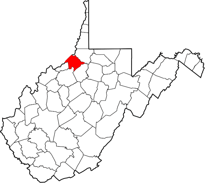 A photo of Tyler County in West Virginia