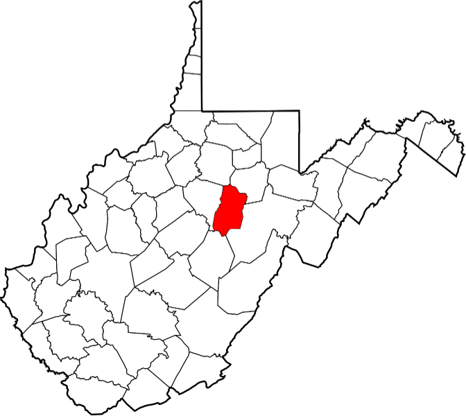 A picture displaying Upshur County in West Virginia