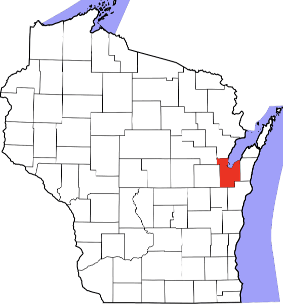 An image showing Brown County in Wisconsin